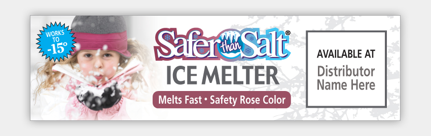 Safer Than Salt Billboard One