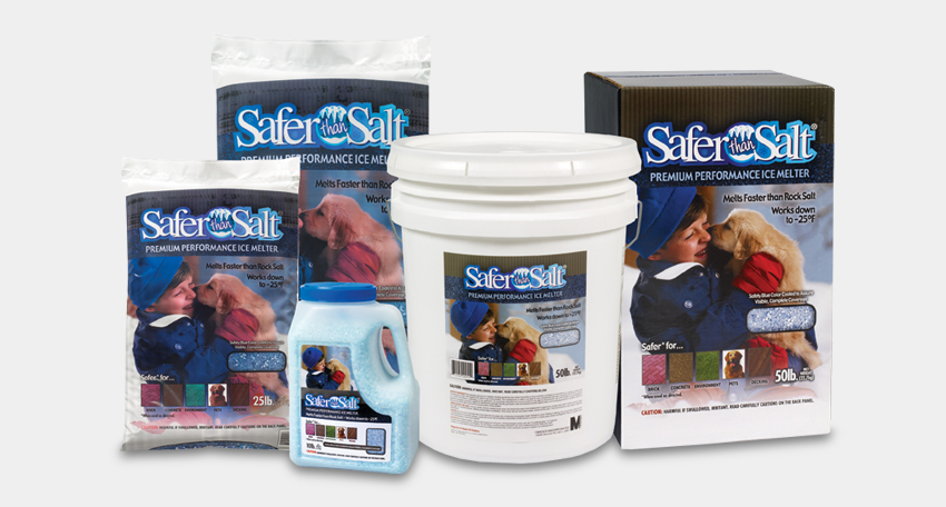 Safer than Salt Packaging - The Premium Performance Line
