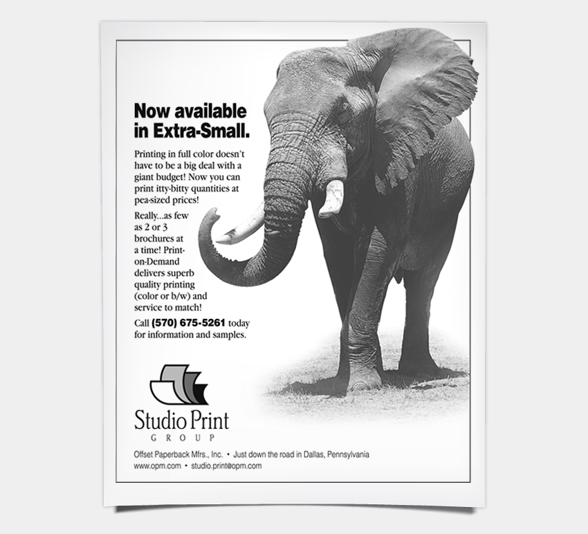 B2B Newspaper Ad