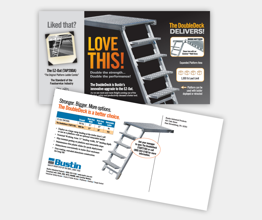 Industrial Product Sales Direct Mail Piece