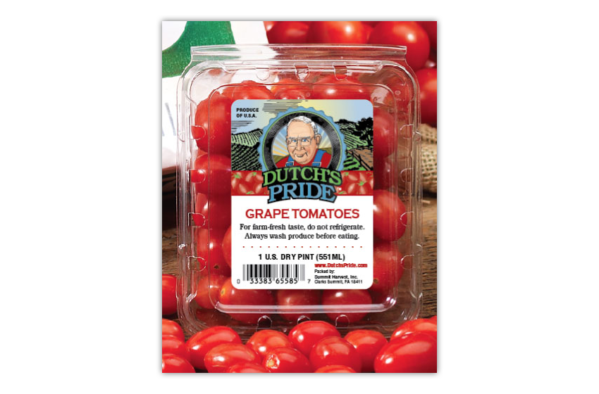 Fresh Produce Package Labeling